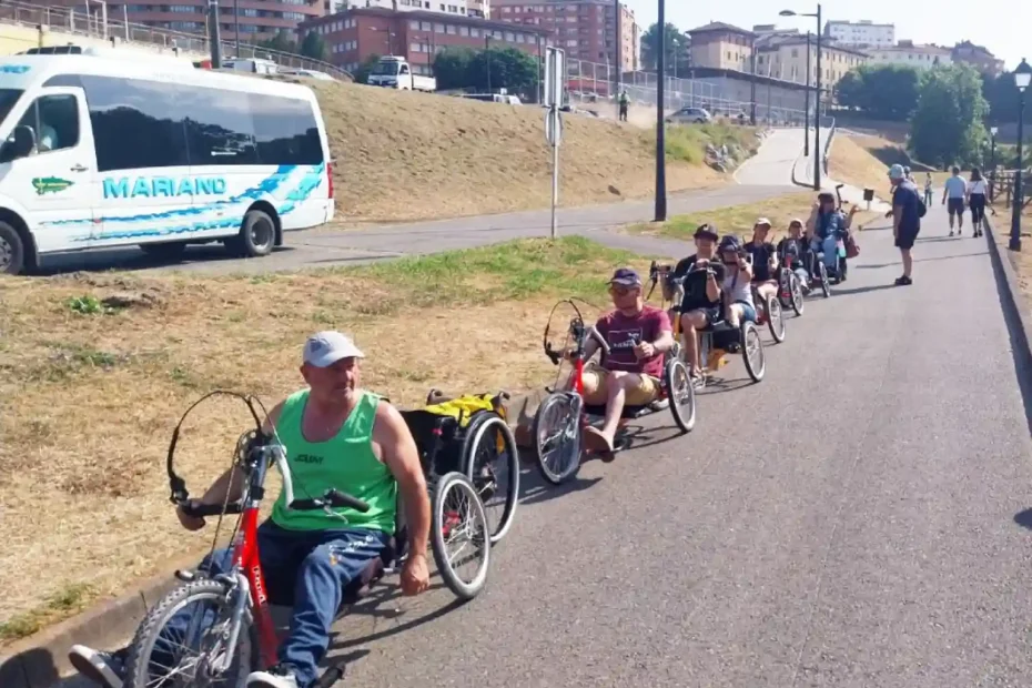 Handbike Cocemfe Asturias Vía Verde Fuso de la Reina