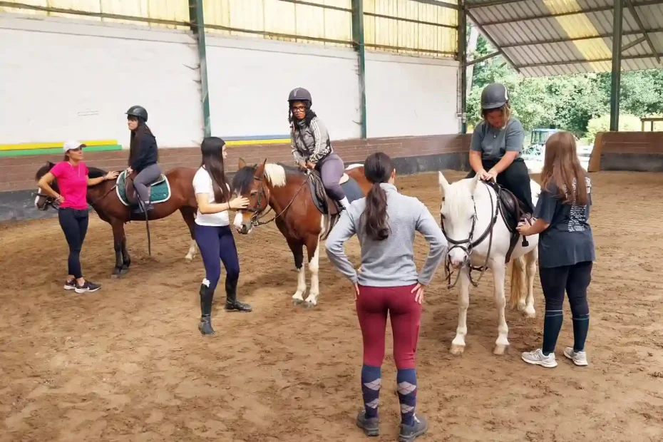 Campamento Alpe Acondroplasia hípica adaptada