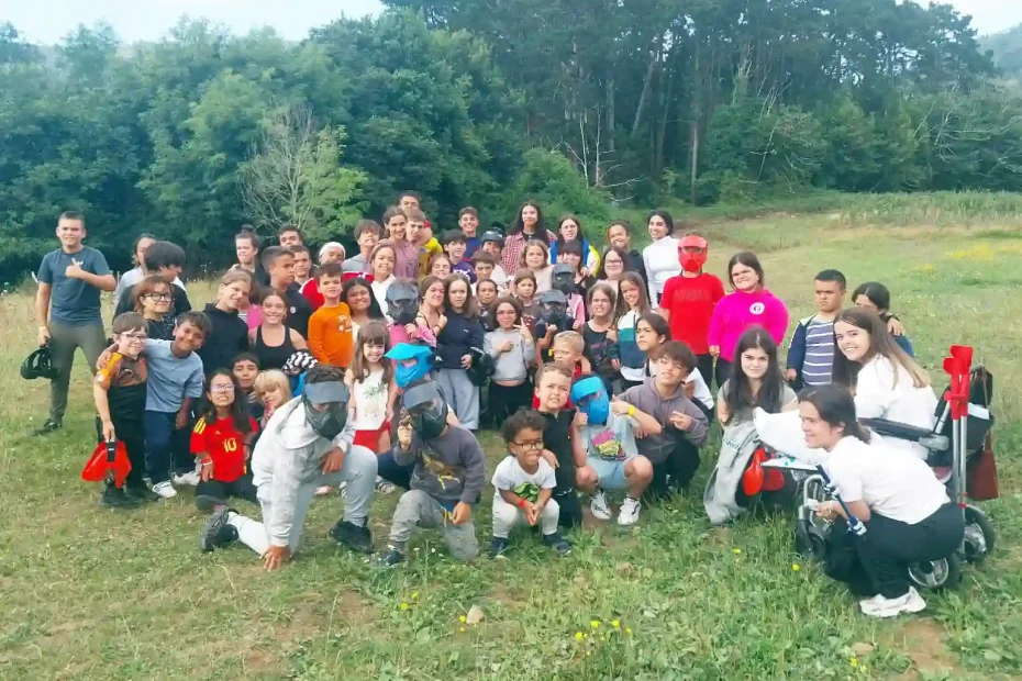 Campamento Alpe Acondroplasia Paintball en Candamo